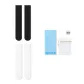 [over-The-Knee Socks 50cm]1 Pack Black+1 Pair White (Combination, Save 20 Yuan, Comes with Washing Bag)