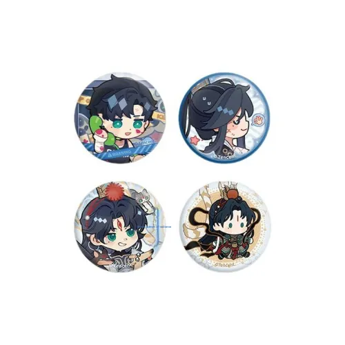 The Любовь OF Свет и ночь Осборн Эван Сариэль Чарли Су Джесси Годовщина Памятный Тиби Мини Значки