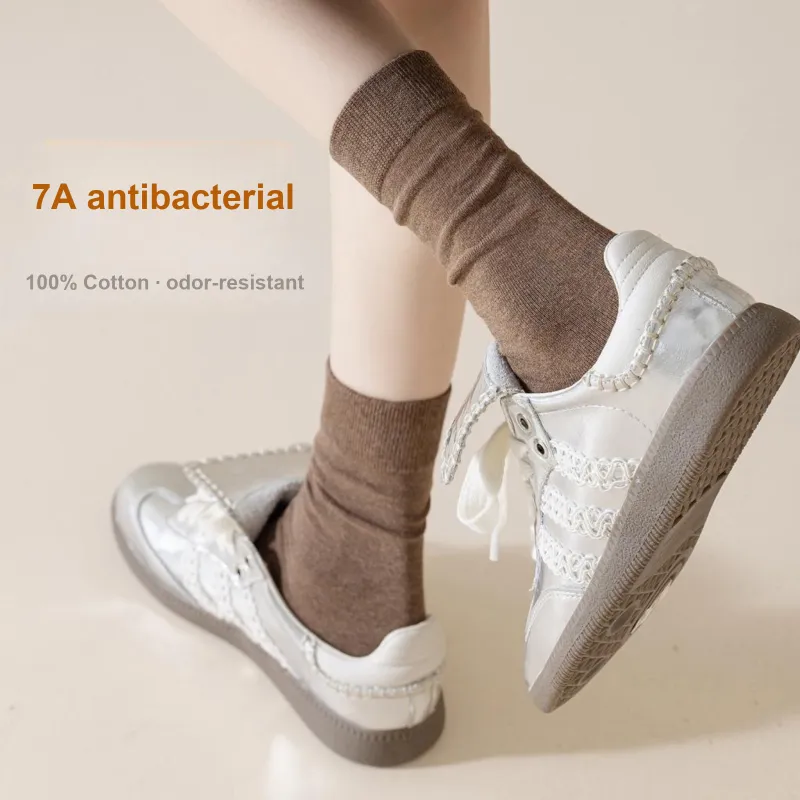 XXLLG Mid Calf Socks Women's 3 Pack-1