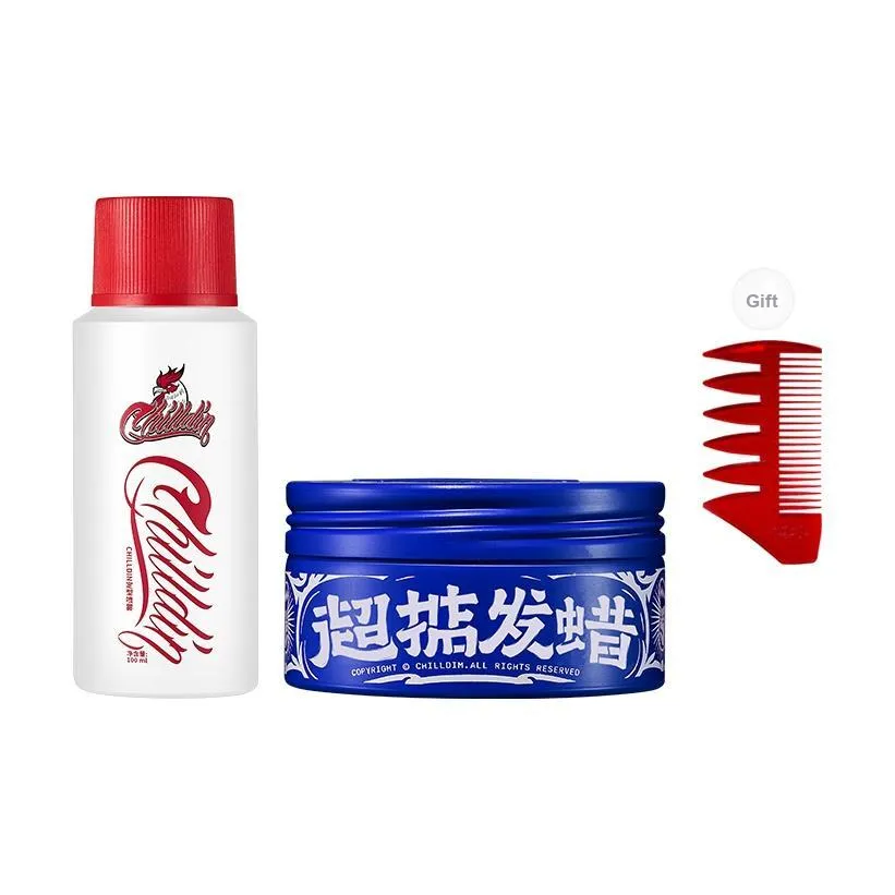 CHAODIAN Мужской Водный Незаметный Парфюмированный Гель для укладки волос Длинный Сдерживающий