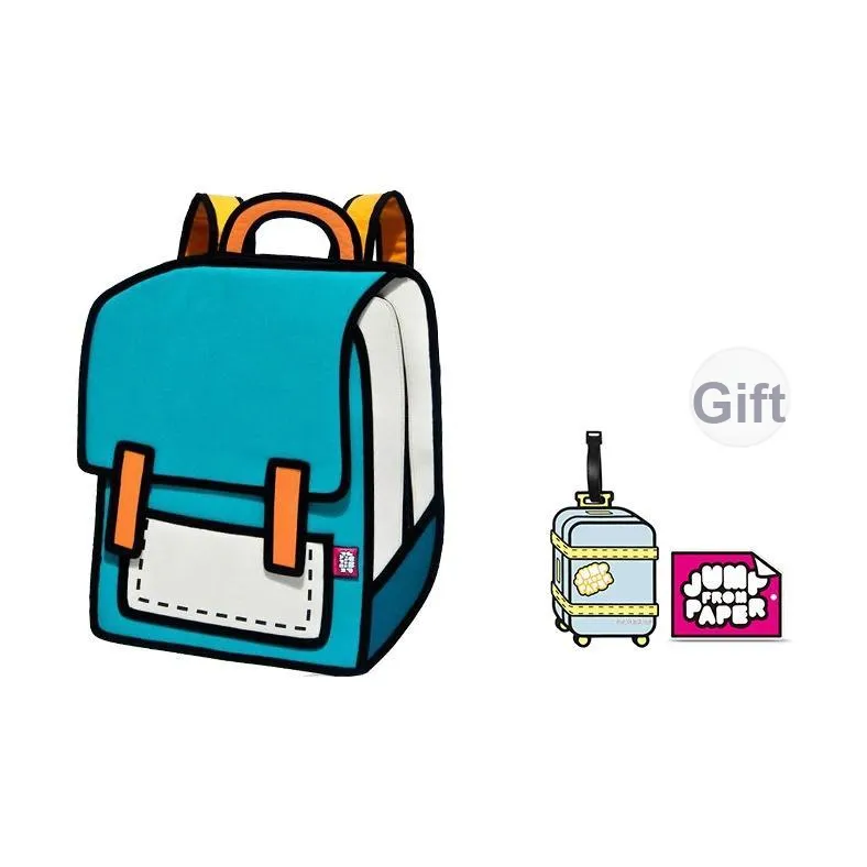 JumpFromPaper Backpacks Emerald