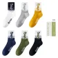 6 Pack[Light Gray+Ginger Yellow+Emerald Green+Navy Blue+White+Black]