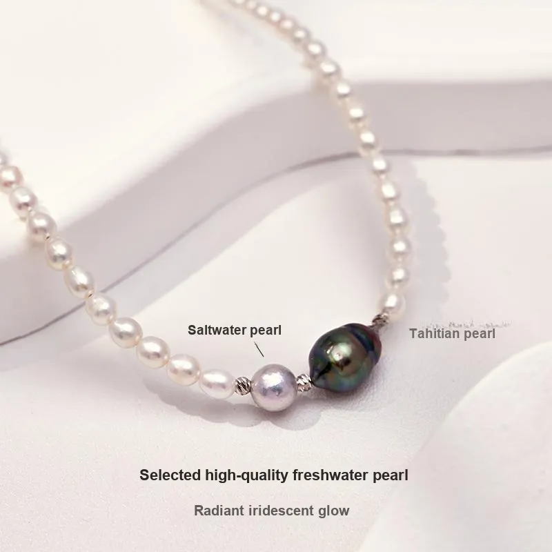 Mofei Pearl Necklaces Women's-2