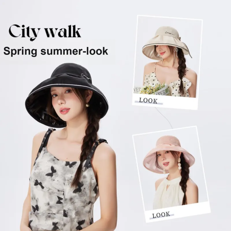 CACUSS Junior Polyester Sun Protection Hats Women's-5