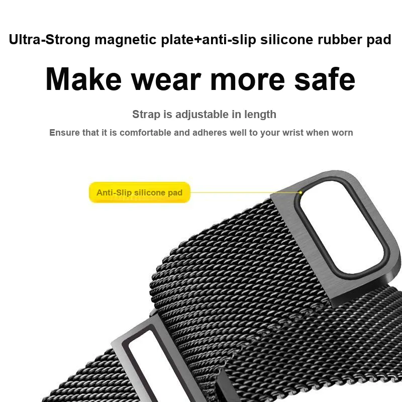 Fly Apple Compatibility Watch Band Stainless Steel Material-1
