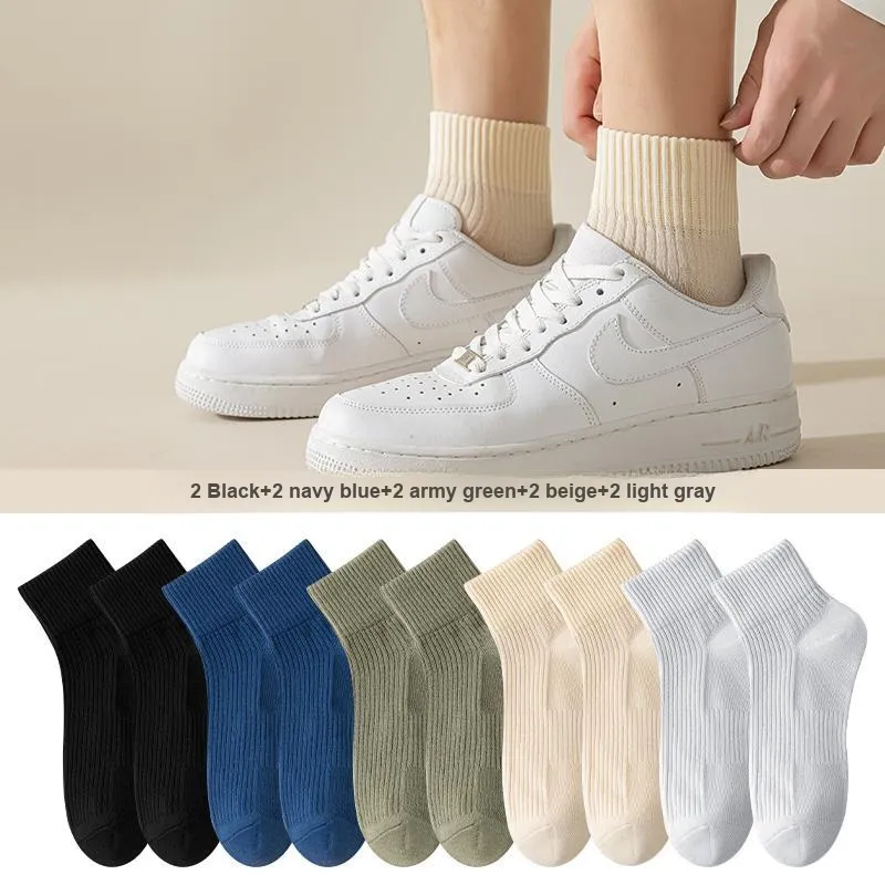7 SEVFUN Mid Calf Socks Unisex Combo Set-35