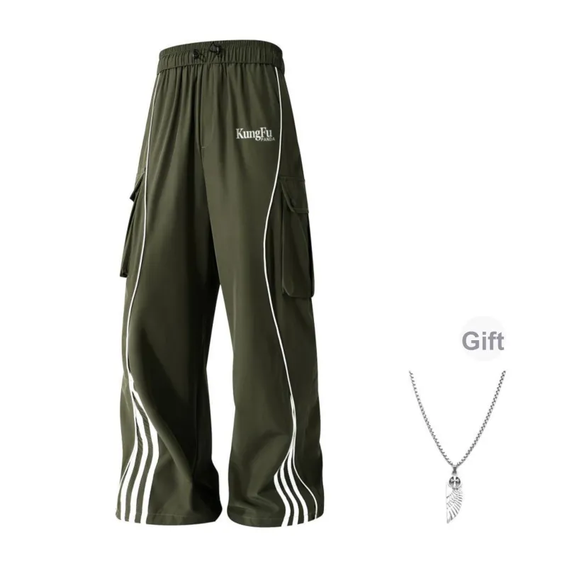 Kung Fu Panda Casual Pants Unisex-4
