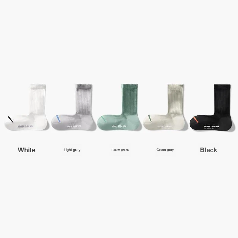 B&C.Room 2023 Fall Crew Socks Men's 5 Pack-18