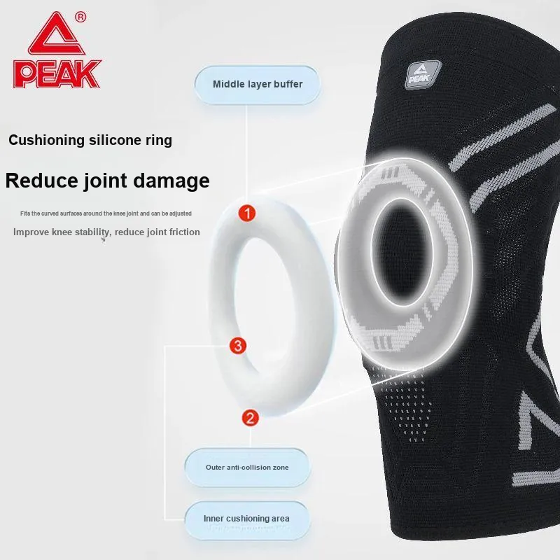 PEAK Running Mountaineering Hiking Unisex Elastane Polyamide Knee Pads-10