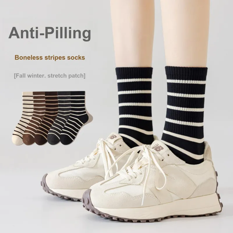 XXLLG Mid Calf Socks Women's 4 Pack-1