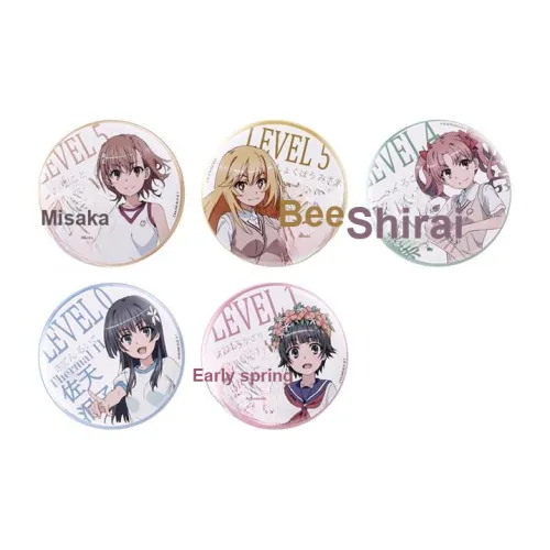 BEMOE A Certain Scientific Railgun T Железный значок мерч по IP