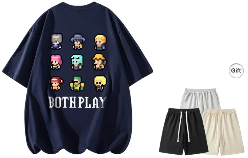 BOTH PLAY T Shirts Unisex-16