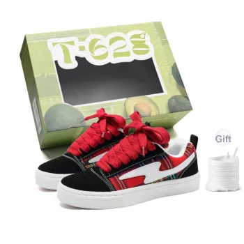 T628 Wear resistant, Lightweight, Breathable, And Non slip. Low Top Skateboard Shoes Unisex