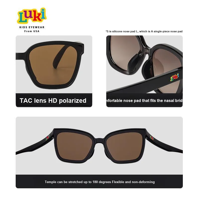 LUKI TR90 Square Sunglasses Kids'-17