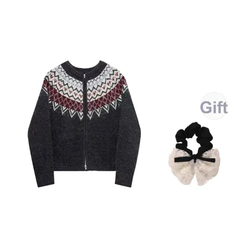 SYEEE WITH U Серый Включает Резинку для волос Женская Трикотаж