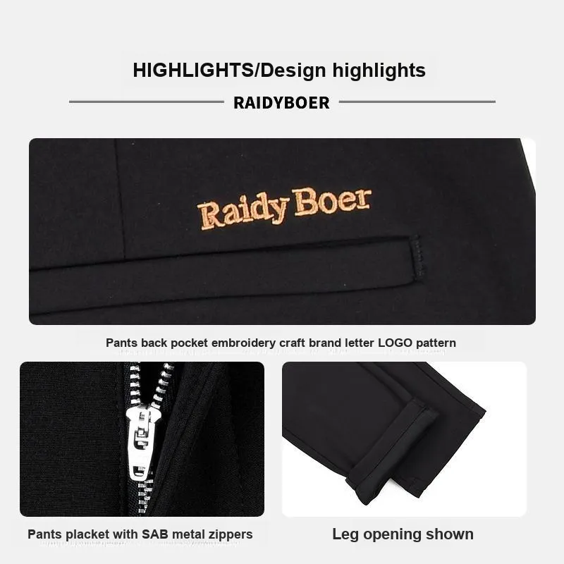 Raidy Boer Casual Pants Men-5