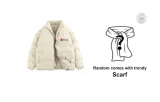 Khaki (Random with Trendy Scarf)
