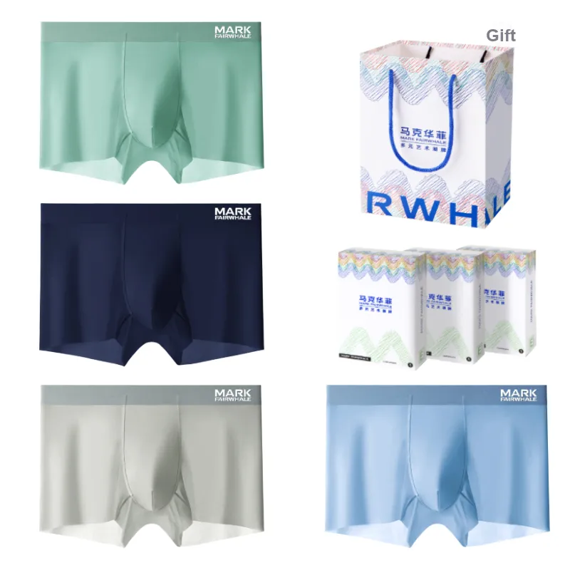 FAIRWHALE Underpants Men's Shopping Bag 4 Pack-8
