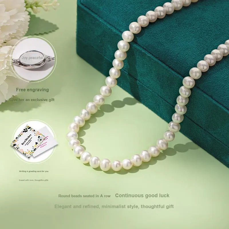 Encounter Gift Pearl Necklaces Women's-4