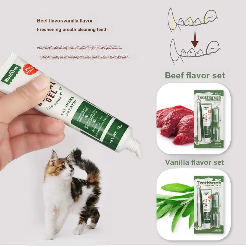 HISTOTREE Pet Toothpaste & Toothbrush Sets-7
