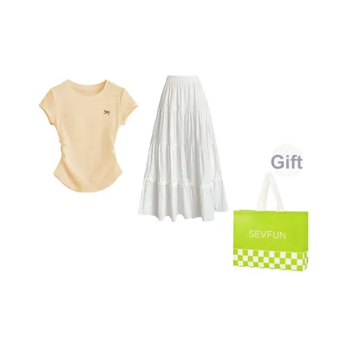 7 SEVFUN Женские комплекты с юбкой