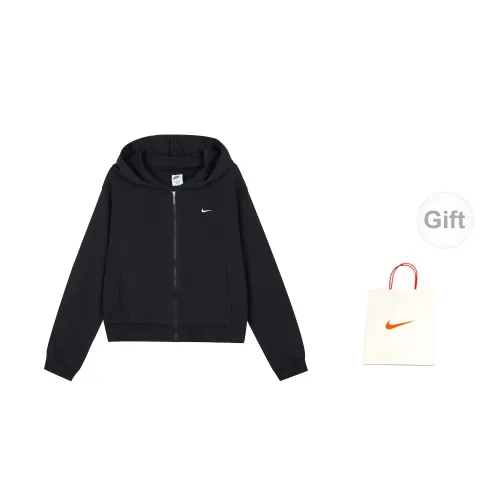 Nike Sweatshirts Women's Black Sweatshirts+Gift Bag