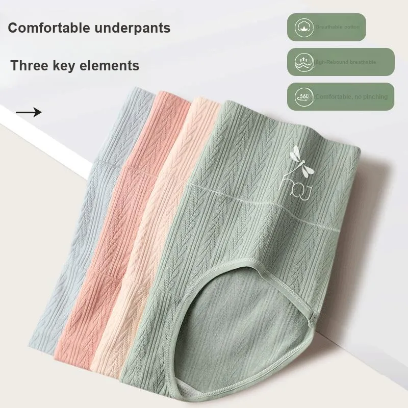 RED DRAGONFLY Cotton Panties Women's 3 Pack Gift Box Set-2