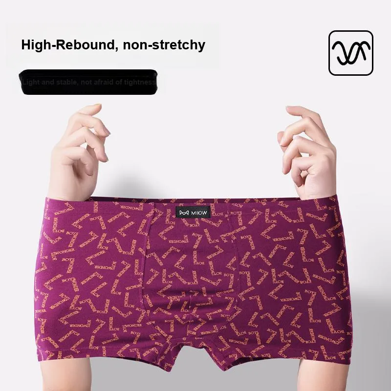 MIIOW Trend Party Series Underpants Men's 4 Pack-2