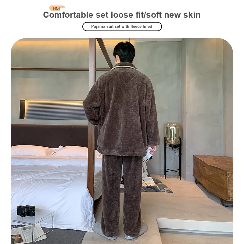 OUSHIBO Pajama Set Men's Image Color-1