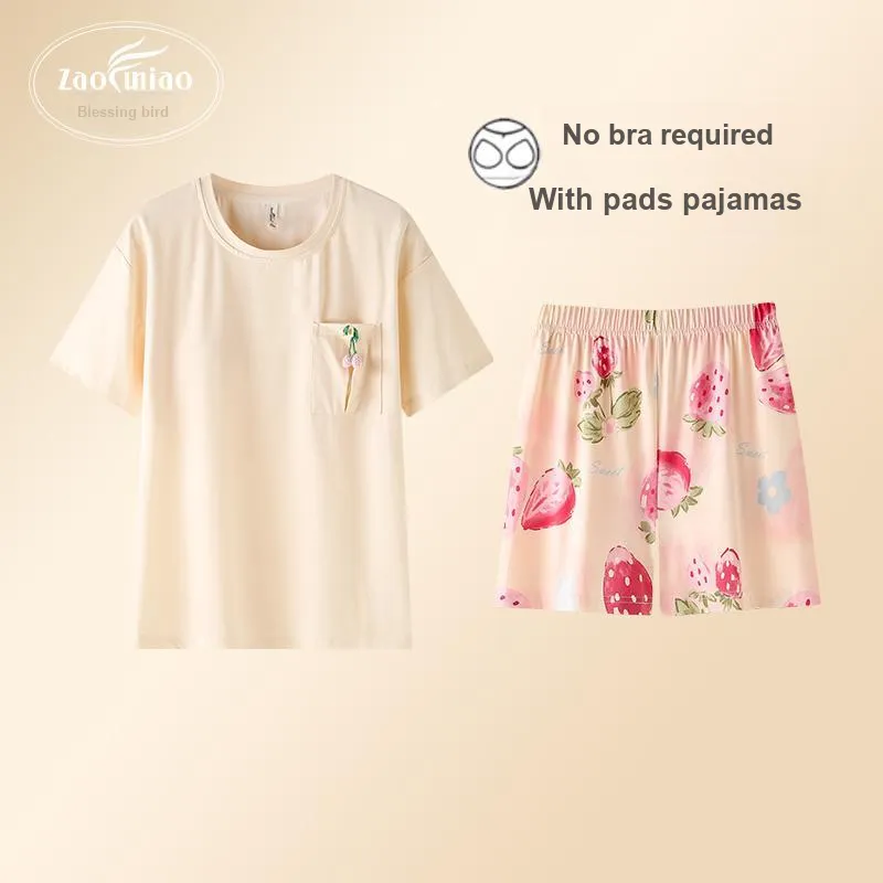 ZAO FU NIAO Pajama Set Women's Image Color-1