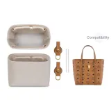 [Brown Exclusive]Beige Fleece Liner+Brown Abrasion-Resistant Buckle * Gold Protective Ring