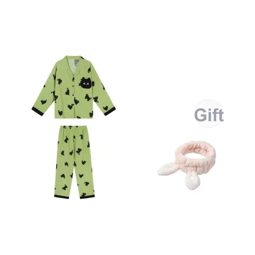 ЮЙЧЖАОЛИНЬ Pajama Комплект Весенний и Осенний Женский