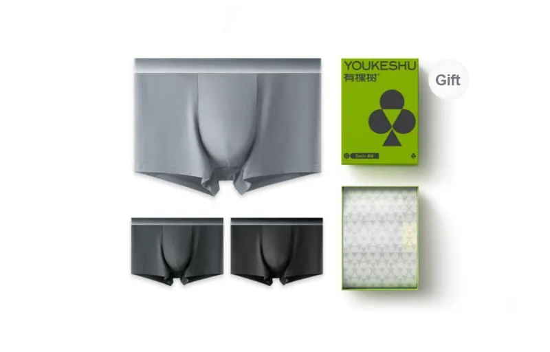 YOUKESHU Underwear Gift Box Men's Box 3 Pack-15