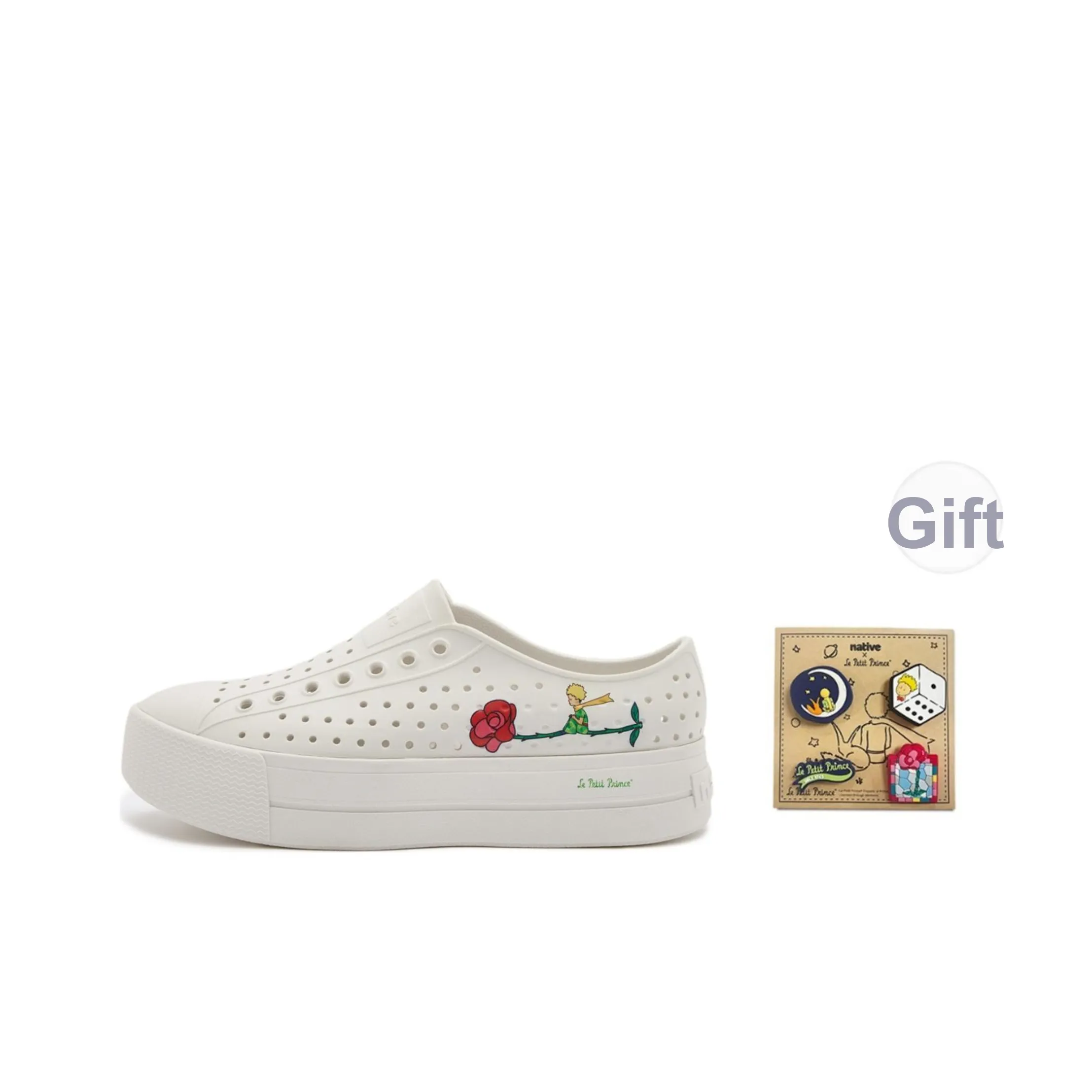 Маленький принц x Native Shoes Jefferson Hi Сабо Женские