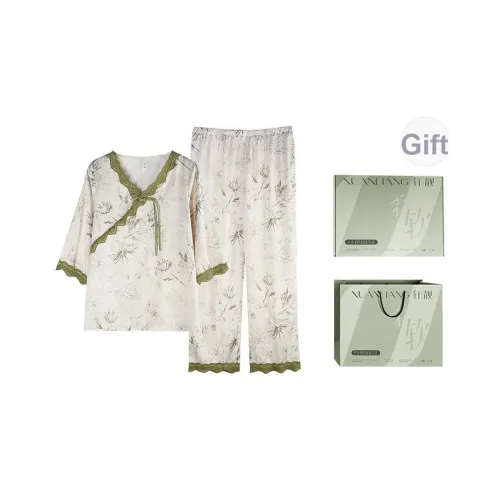 Xuan Liang Пижамный комплект Женские Gift Box Set Молоко Конфеты Бежевый