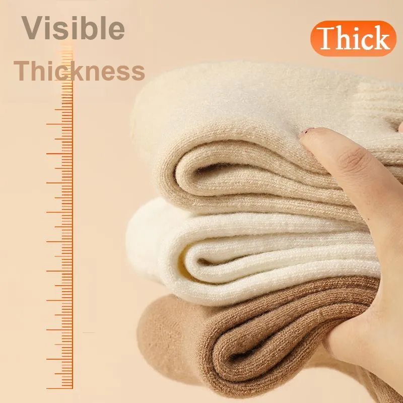 MIIOW Mid Calf Socks Women's Shopping Bag Combo Set-11