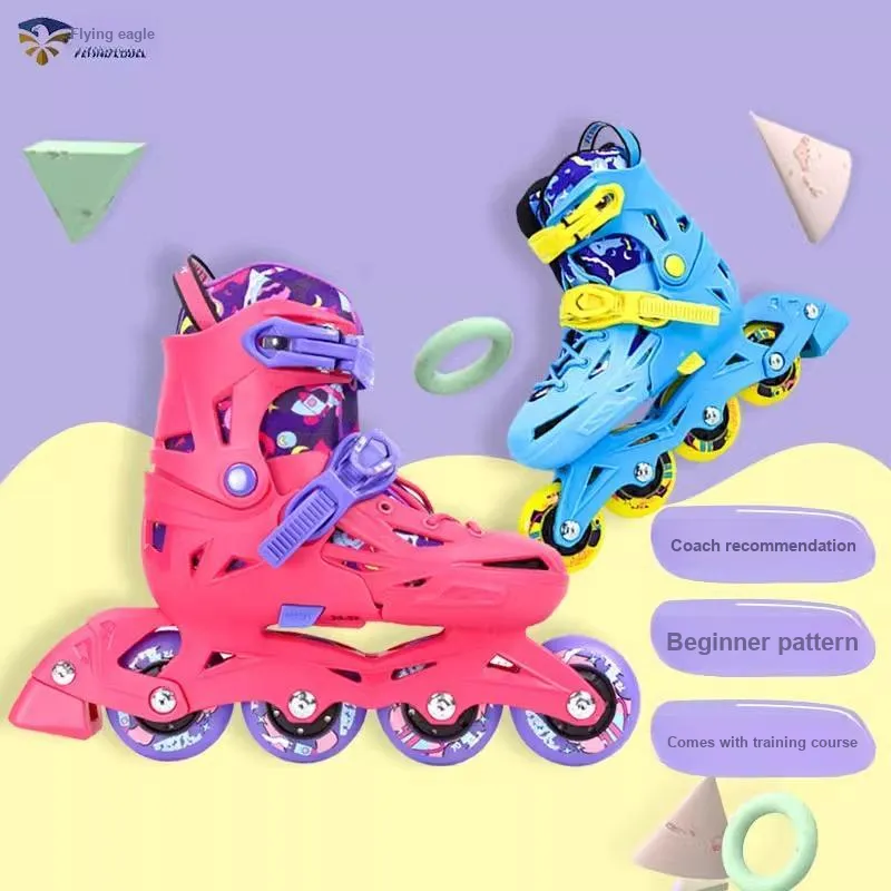 FLYING EAGLE Inline Skates Kids' Pink Purple-3