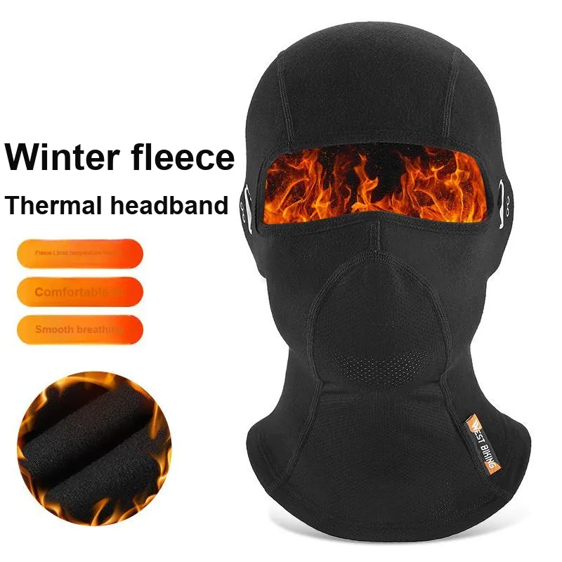 WEST BIKING Riding Equipment Pullover Mask Unisex Polyester, Elastane, Polyamide Black-1
