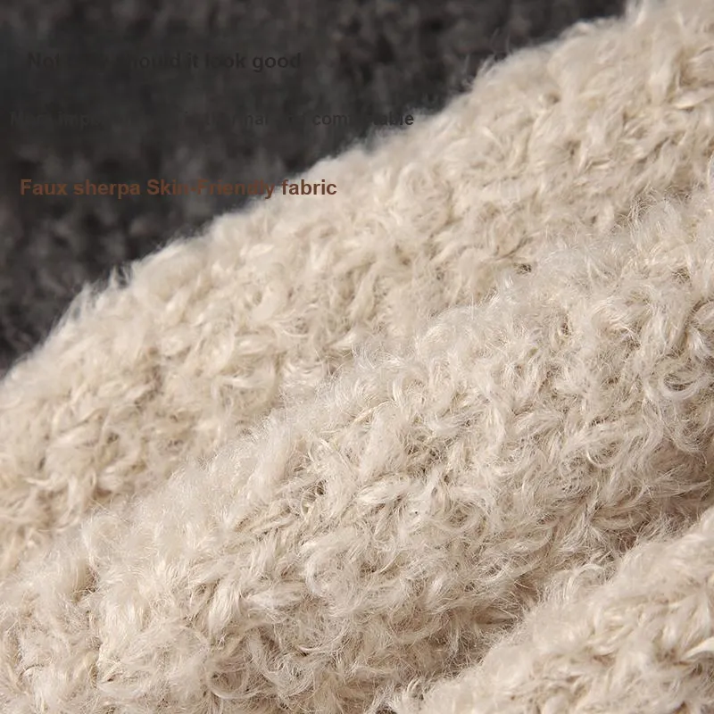 NANJIREN Thickened Beanies Women's-8