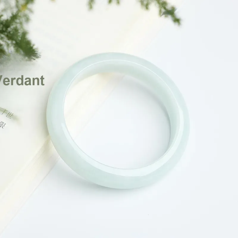 Strange Snow Ice Glutinous Jadeite Bangles Women's-3