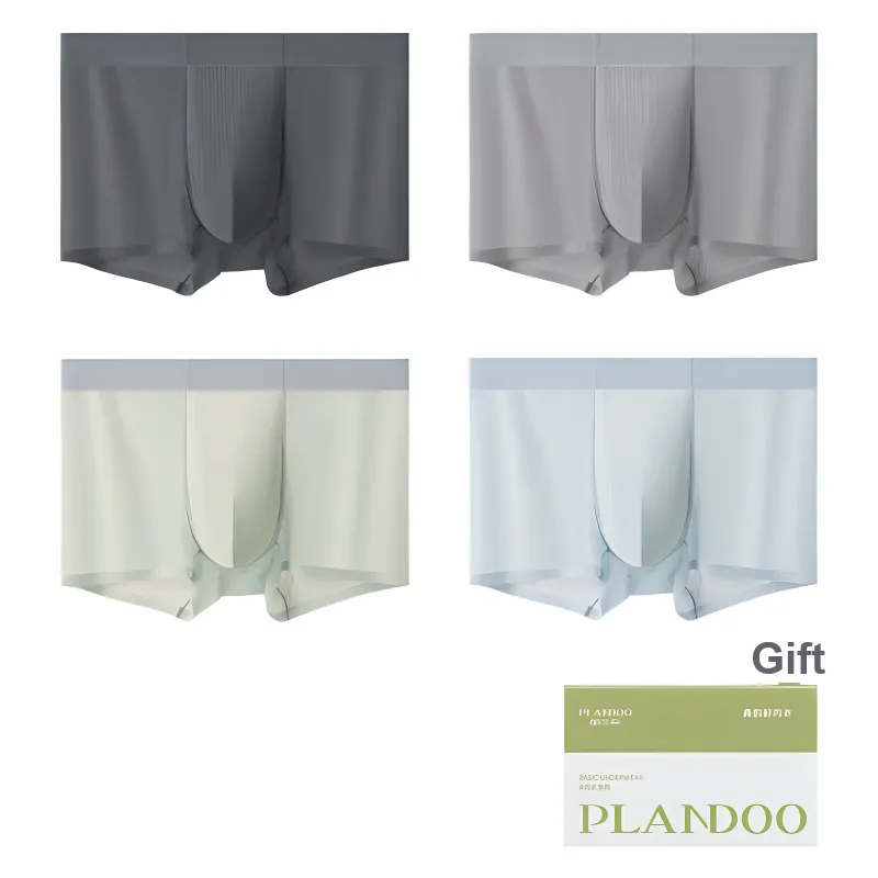 PLANDOO Underpants Men's 4 Pack Gift Box Set-10