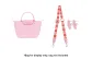 (Pink) 76-115cm Adjustable Canvas Set