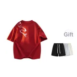 Burgundy[Comes with Random Polyester-Cotton Shorts]