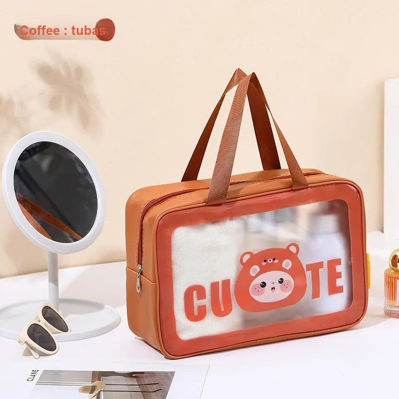 Gentle Welcome Wet/Dry Separation Portable Travel Large Capacity Waterproof Bag Cosmetics Storage Bag-23