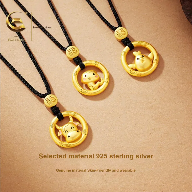 ZSY Silver 925 Necklaces Women's-7