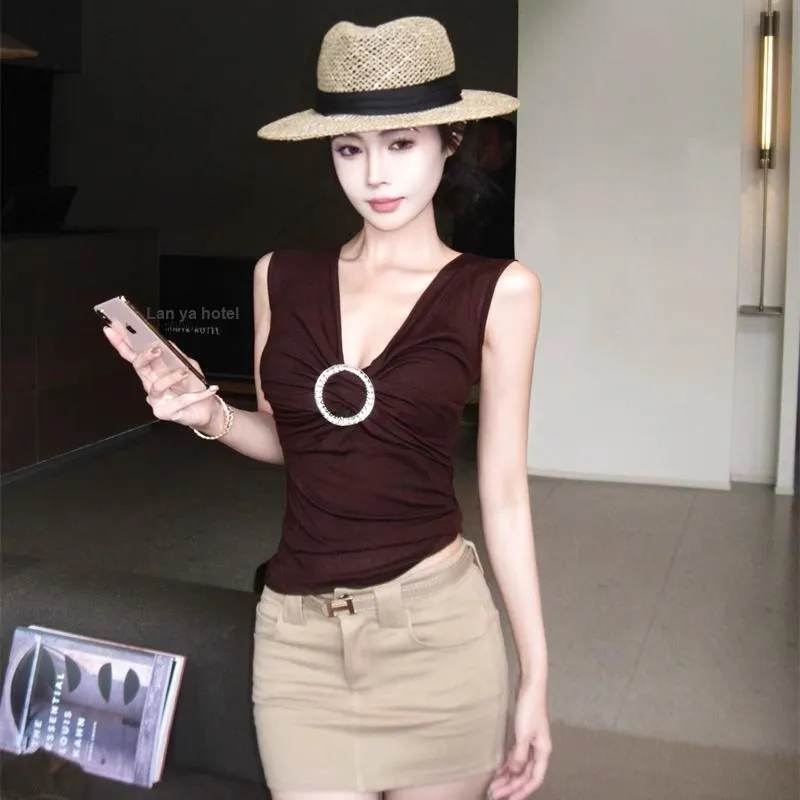 AURORA MUSE T Shirts Women's Brown-6