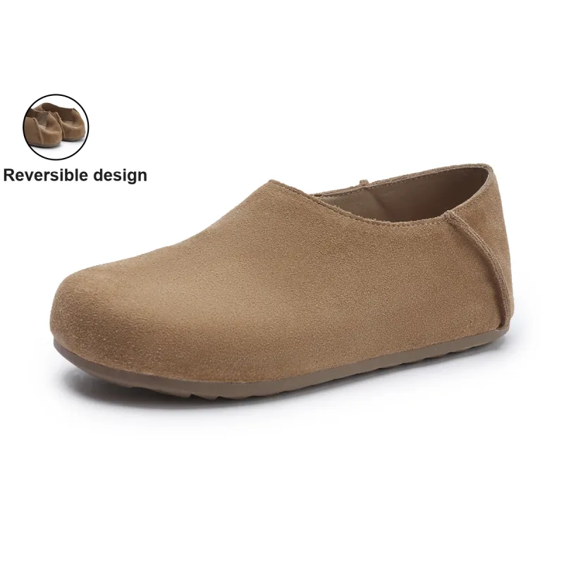 Hotwind Pinecone Grey Series Reversible Birkenstock Shoes Women's Casual Shoes Women's-4