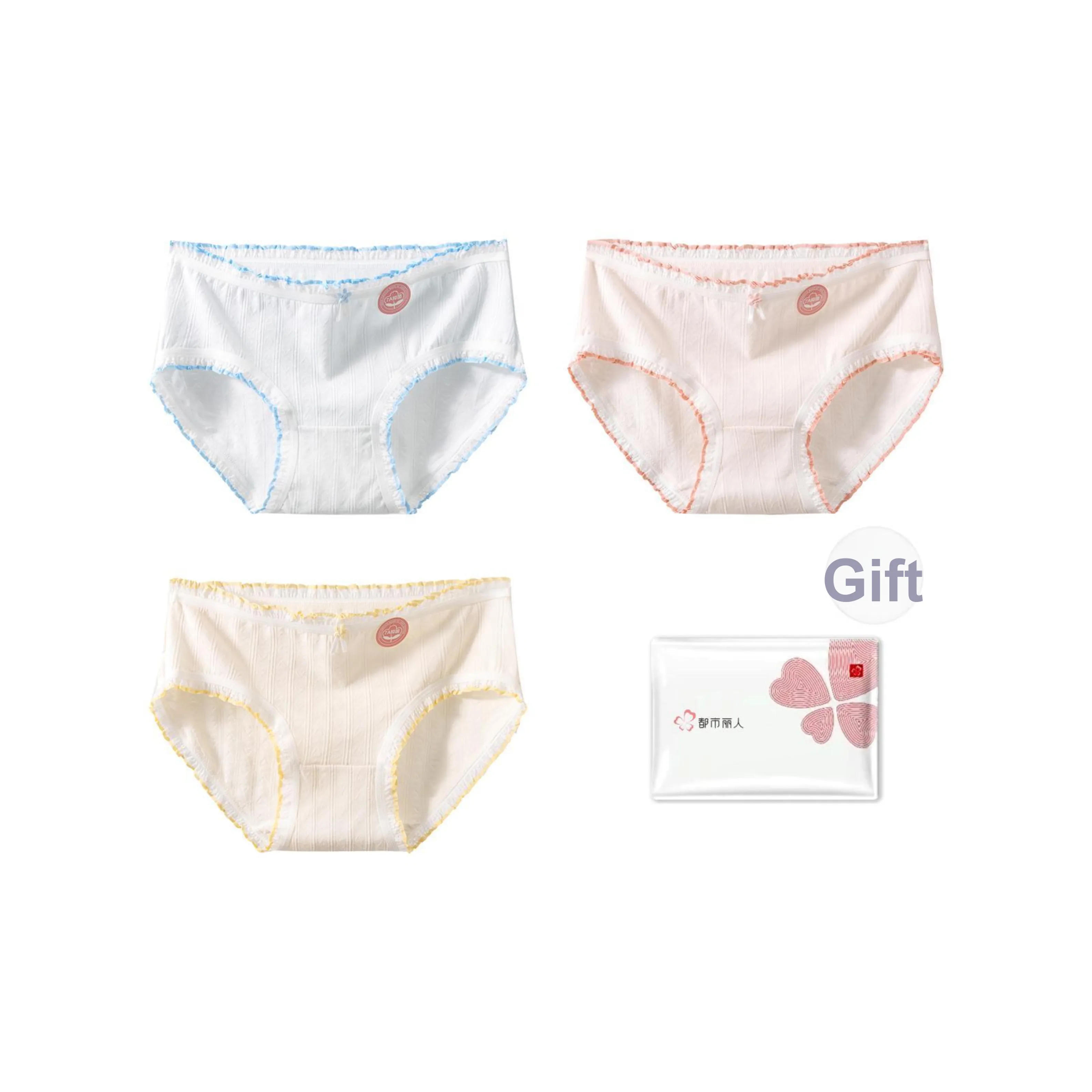 Urban Beauty Трусики-бикини Женские упаковка из 3 штук