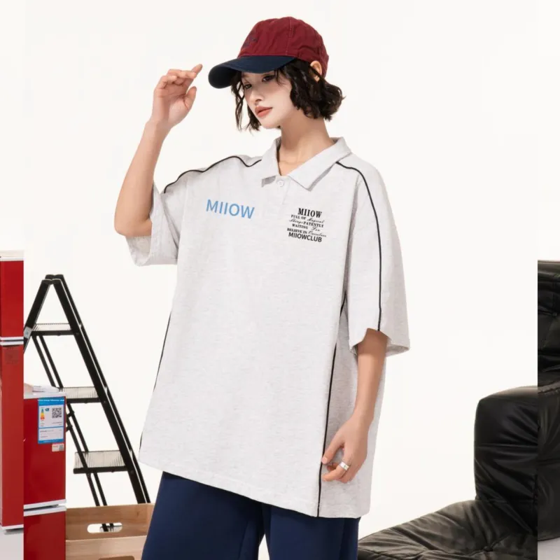 MIIOW Trendy Party Collection Cooling Summer Collection Polo Shirt Unisex-10