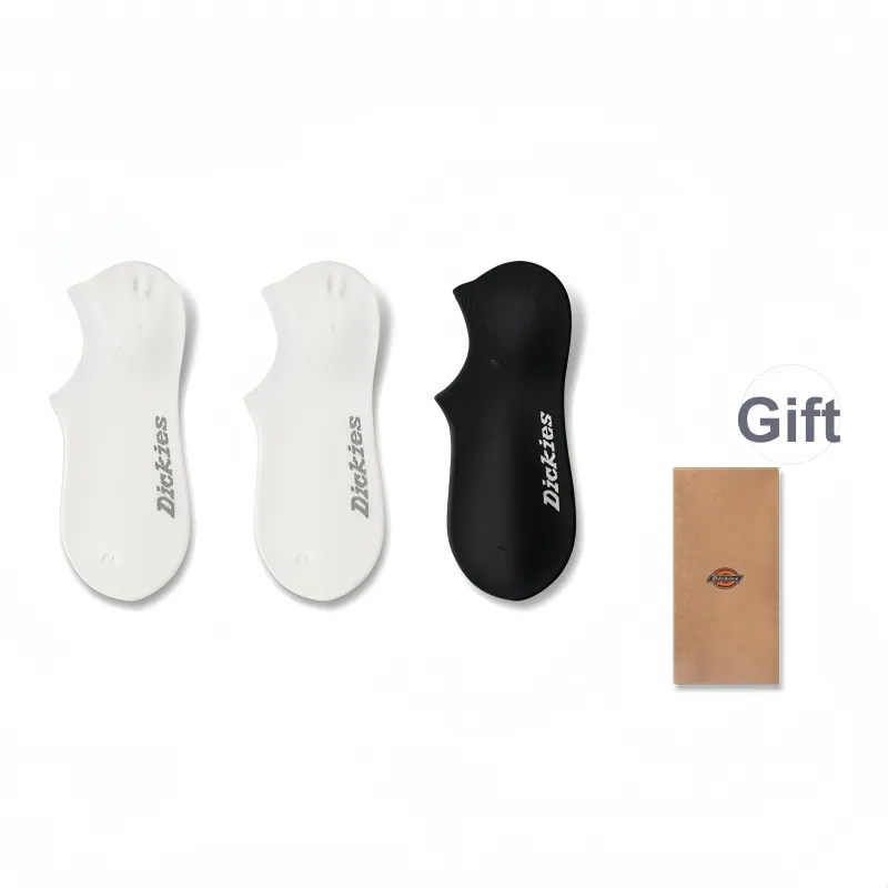Dickies No Show Socks Unisex Shopping Bag Combo Set-5